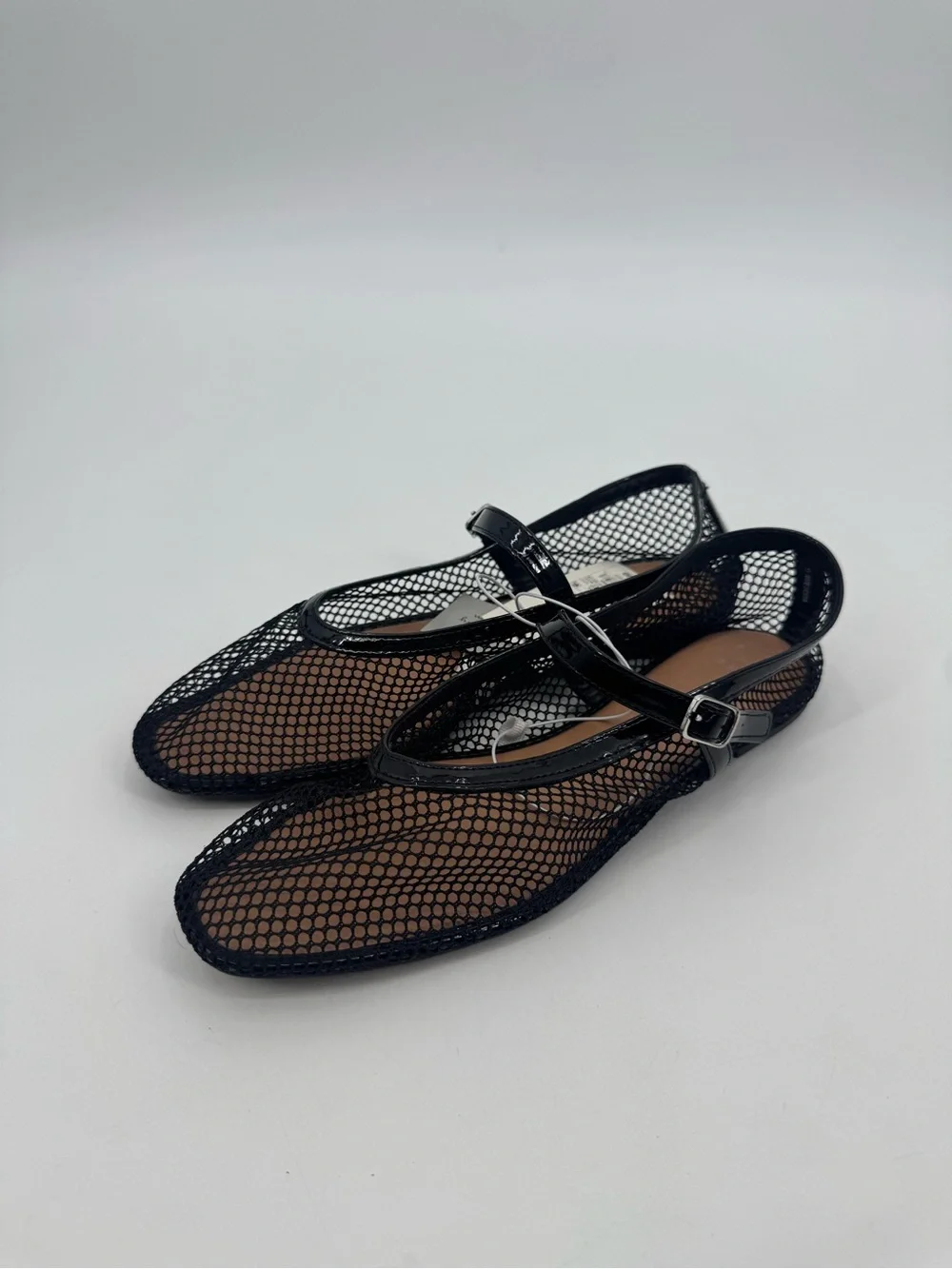 A New Day Issa Black Mesh Mary Jane Ballet Flats Women’s Size 11 NWT